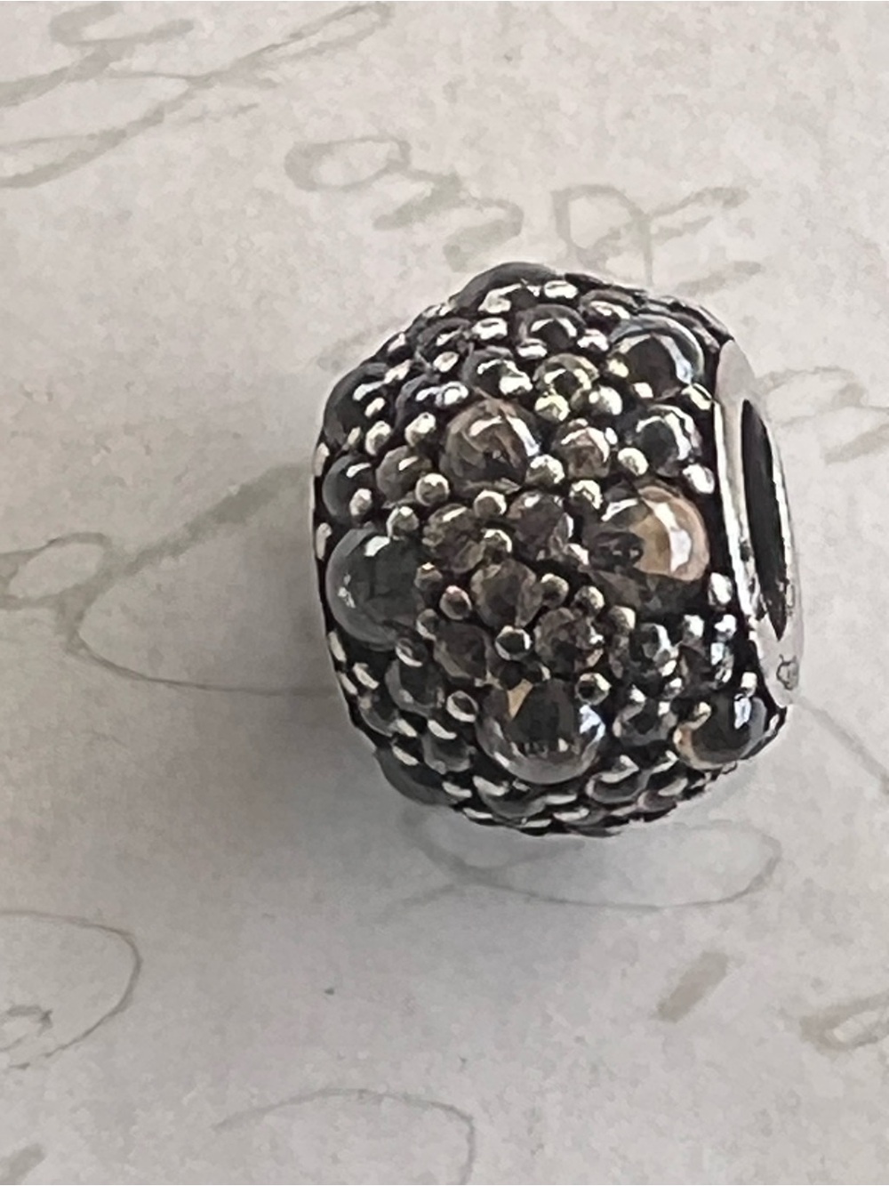 Authentic Pandora Shimmering Droplets Charm #791755CZ